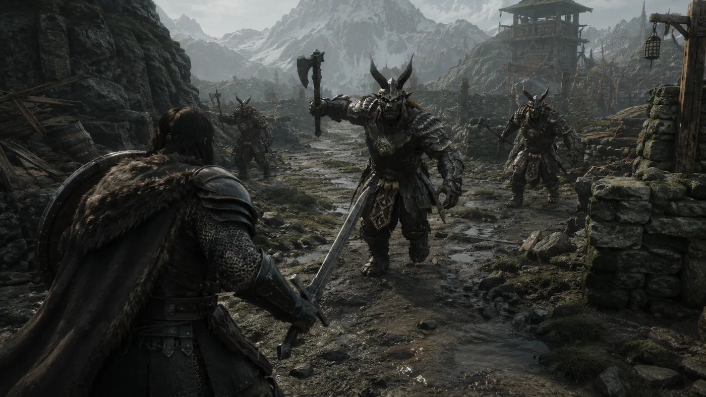 Deep combat gameplay